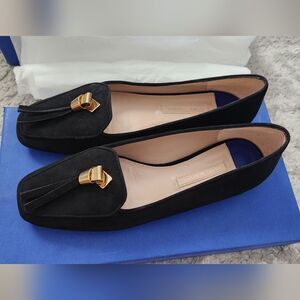 $600+ Stuart Weitzman Slipknot Suede Loafer Women's Size 5.5